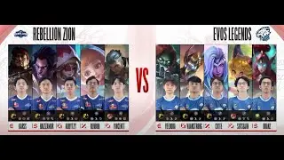 EVOS Legends vs Rebellion Zion Game 1 | Week 8 Day 1 | MPL ID S12