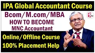 Bcom\ M.com\ MBA | IPA Global Accountant Course | Online / Offline Course Dr B Prakash | SumanTV