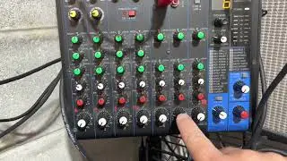Guitar practice workflow with a Yamaha MG10xu