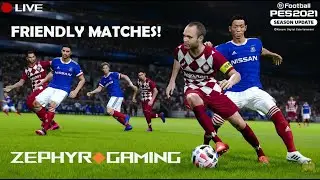PES 2021 MOBILE LIVE STREAM | FRIENDLY MATCH WITH SUBSCRIBERS | TYPE !join TO PLAY WITH ME