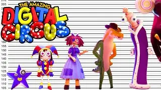 The Amazing Digital Circus - Size Comparison