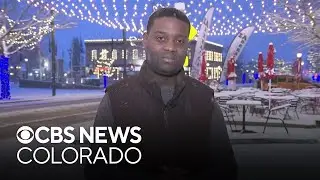Snow causing slick conditions for the Friday morning commute in the Denver metro area