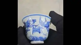 CB 319 Чайная чашка ручной росписи из Цзинь Дэ Чжень
