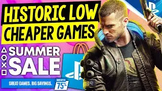 Tons of Awesome HISTORIC LOW PRICES PSN Summer Sale 2025 PS5/PS4 Game Deals! Great Games CHEAPER!