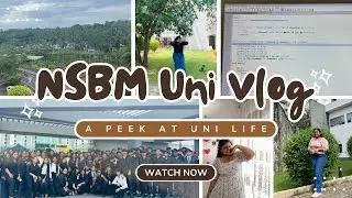 Spend a week with me at University vlog | NSBM vlog | University Diaries