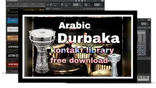 Arabic Dubaka||kontakt library||Free Download||#kontakt #vst #plugins #music #world #arabic #durbaka