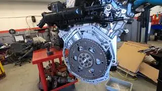2015 Kia Sedona 3.3L Engine Replacement time-lapse. #sedona #kia