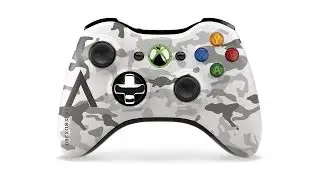 Xbox 360 Arctic Camouflage Controller preview