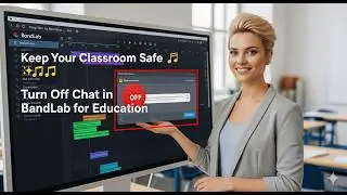 Keep Your Classroom Safe 👩&zwj;🏫 Turn Off Chat in BandLab for Education