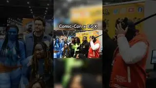Comic-Con | EGX vlog is out. #shorts #HolidaysWithYouTube #comiccon2024 #vlog #egx #youtubecreator