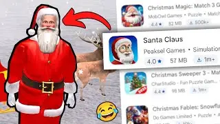 I Played the Craziest SANTA CLAUS Games 😂