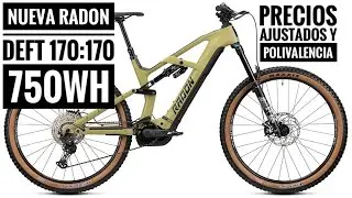 NUEVA RADON DEFT 8.0 750 PRECIOS AJUSTADOS Y POLIVALENCIA CARBONO FOX 36, X (EBIKE E BIKE EMTB)