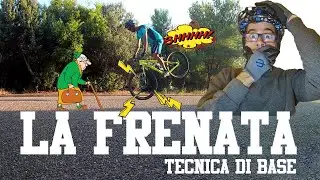 Emergency braking in MTB (Italian tutorial lesson)