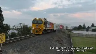 Trains in the Bay of Plenty 🏞⛰ North Island New Zealand 🇳🇿 November 2019