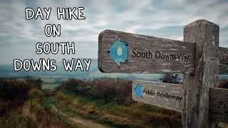 Day hike on South Downs Way #hikeuk #southdownsnationalpark #hiking