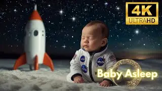 Relaxing Sleep Music Space Baby Theme | Lullabies & Soothing tunes | Developmental music for Babies