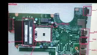 #laptop #motherboard ic / Component and Circuit Diagram Hp Pavilion g4 Laptop.full Details in Hindi