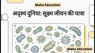 2अदृश्य दुनिया सूक्ष्म जीवन की यात्रा | Microscopic Cells, Discovery,Functions | 8th NCERT Science