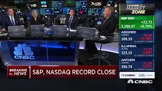 S&P 500 and Nasdaq close at record highs