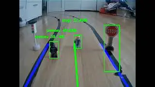 AtoI Autonomous Car - Traffic Sign detection using Google Coral TPU 2