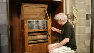 L'orgue à cylindre, église de Villars-sur-Var.