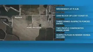 Daytime home invasion robbery under investigation in Manteca