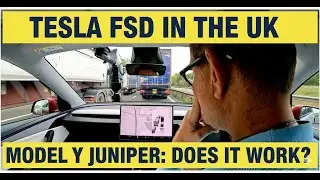 Tesla model Y FSD in the UK is SHOCKINGLY Useless due to legislation 