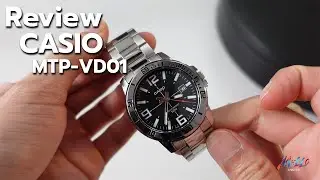 Review Casio MTP-VD01 นาฬิกาสายโลหะทรงสปอร์ตราคาพันต้นที่โครตเท่