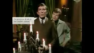 Dark Shadows Annotations - Admit You LIKE Julia, Barnabas!