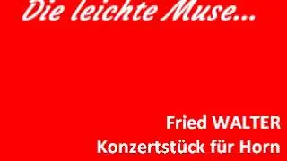 Fried Walter Konzertst&uuml;ck f&uuml;r Horn und Blasorchester