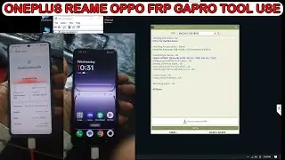 Realme / Oppo / OnePlus FRP Unlock One Click 😱 | GAPro Tool Android 13&ndash;16 | 100% Working