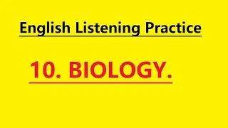 Learn English through Story - Biology - Level 1