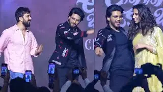Naveen Polishetty and Bobby Superb Dance At #AnaganagaOkaRaju Success Meet | News Buzz