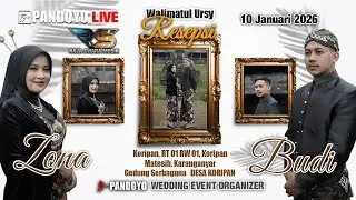 🔴RESEPSI  Walimatul Ursy  Zona & Budi || 10 Januari 2026 | RAJA SWARA Musik@pandoyogroup #rajaswara