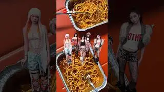 🧠머릿속 낀 SSERAFIM🍅 Create a Short with 'SPAGHETTI' 🍝 #LE_SSERAFIM #르세라핌 #EAT_IT_UP_SPAGHETTI