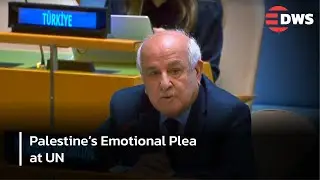 FULL SPEECH: Palestine Observer TORCHES Israel at UN Assembly | AC1F