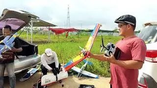 Terbang santai komunitas aeromodelling Bekasi #uhac