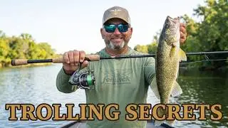 Master Walleye Trolling with the 7' Medium Fenwick HMG | Pro Tips from Tommy Kemos