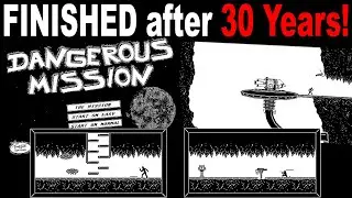 I finished my Atari ST-Game after 30 Years! Dangerous Mission Gameplay