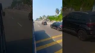 ksrtc bus ride national highway kovalom
