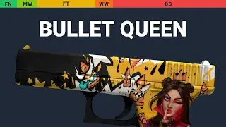 Glock-18 Bullet Queen - Skin Float And Wear Preview