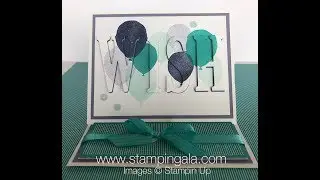 Balloon Celebration Eclipse Card