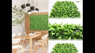Artificial Green Plant Wall Panels  | Vertical Garden