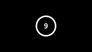 9 Seconds Circle Timer（Vertical）