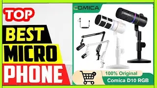 Best Comica D10 RGB Cardioid USB/XLR Dynamic Wired Microphone