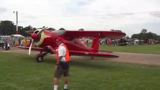 EAA AirVenture (Oshkosh) 2017 - Beech Staggerwing Taxi