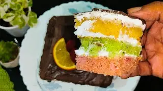 Juan's Rainbow Cake Without Oven\Salt & Pepper Movie Cake\Valentine's Day Special