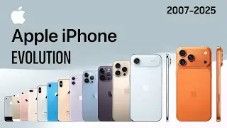 Evolution of iPhone 2007 - 2025