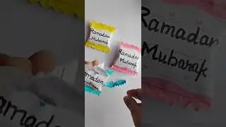 Ramadan Gift idea | Ramadan Mubarak | Eid Mubarak #diy #ramadan #2026 #eid #love #craft #candy