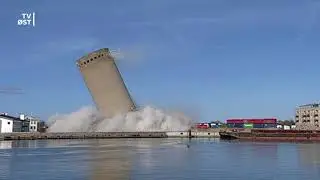 Spr&aelig;ngning af Silo i Vordinborg g&aring;r galt